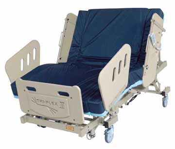 burkebariatric triflex II  bariatric bed Greater Los Angeles Area heavy duty large extra wide electric power adjustable medical mattress 3-motor high low fully electric reverse trendellenburg 